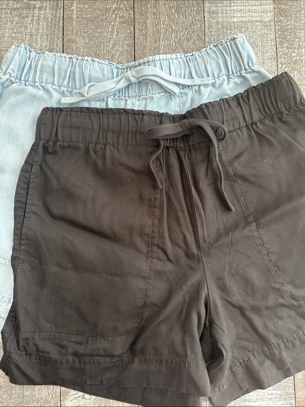 Hilary Radley set of 2 Tencel Shorts